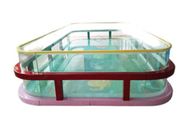 11婴儿游泳馆全透明大池子儿童游泳池可摄影可拍摄婴幼儿嬉水池-全透明